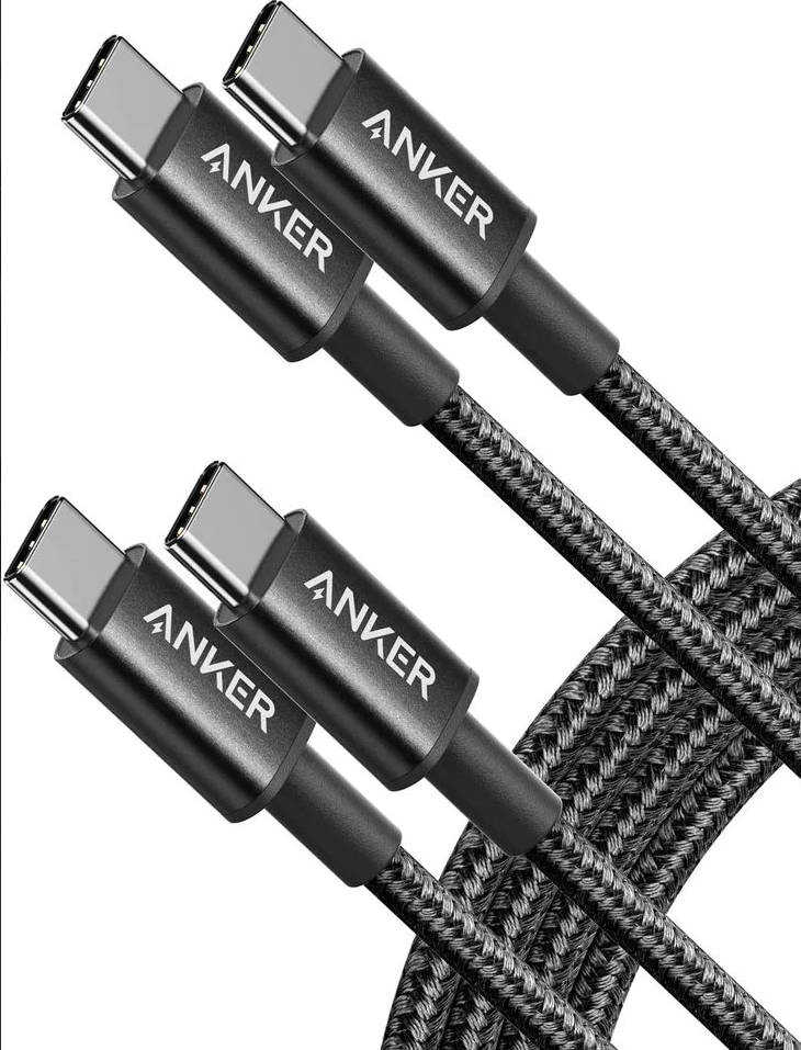 【臺灣現貨】代購 Anker 333 USB-C to USB-C 編織 充電線 1.8m/3m 尼龍 A8757