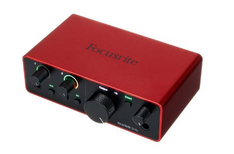 【臺灣現貨】代購 原廠 Focusrite Scarlett Solo 4th 第四代 錄音介面