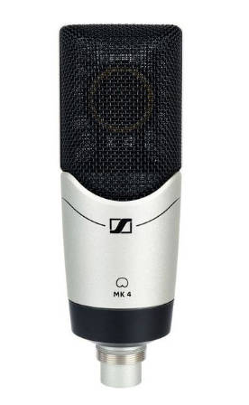【臺灣現貨】代購 原廠 Sennheiser MK4 電容式麥克風 心型 人聲 大震膜 MK4