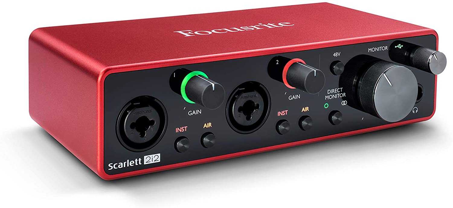 【臺灣現貨】代購 原廠 Focusrite Scarlett 2i2 3rd 第三代 錄音介面