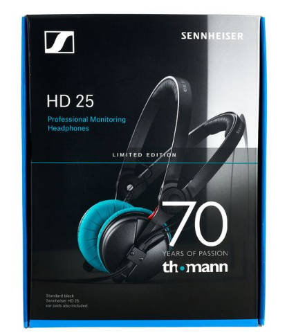 【臺灣現貨】代購 原廠正品 Sennheiser HD25 HD-25 Thomann70 聯名款 耳機 耳罩式耳機