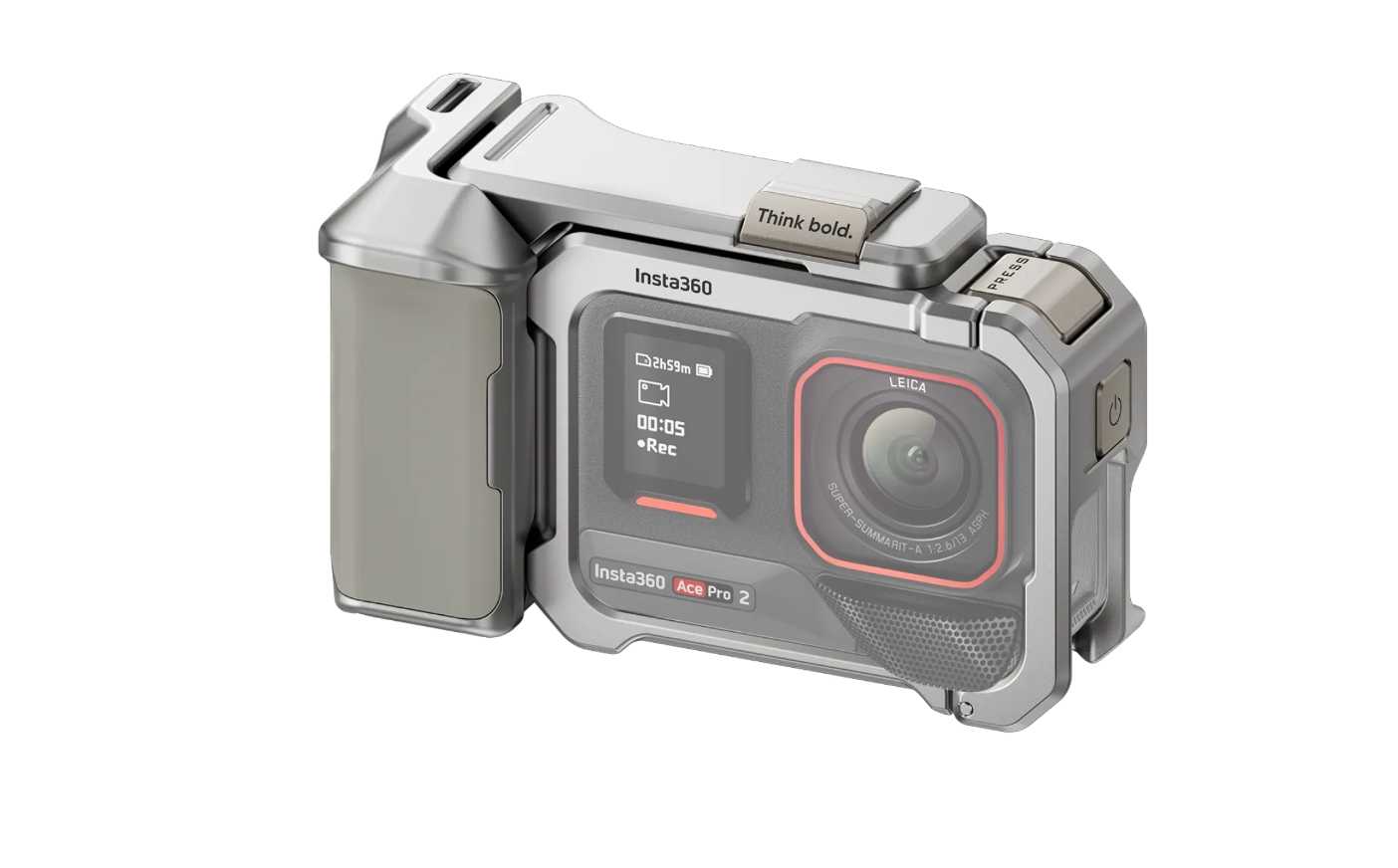 Insta360 ACE PRO 2 街拍殼配件 黑色/銀色