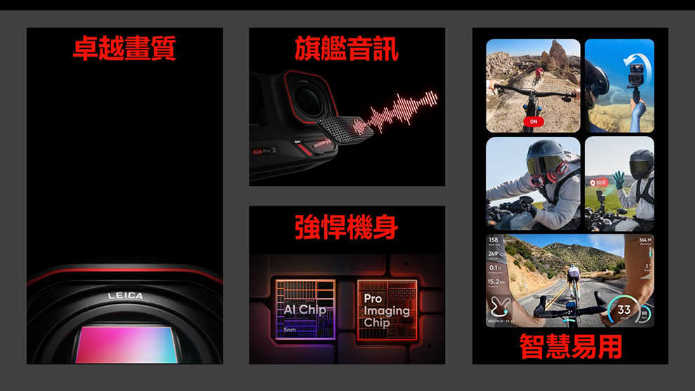 INSTA 360 ACE PRO 2 運動相機 攝影機 雙電池版