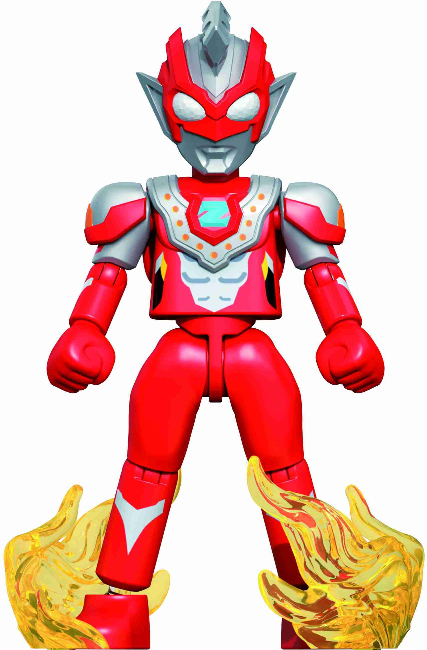 超人力霸王 - 可動積木公仔閃耀版第四彈_1中盒(6入)