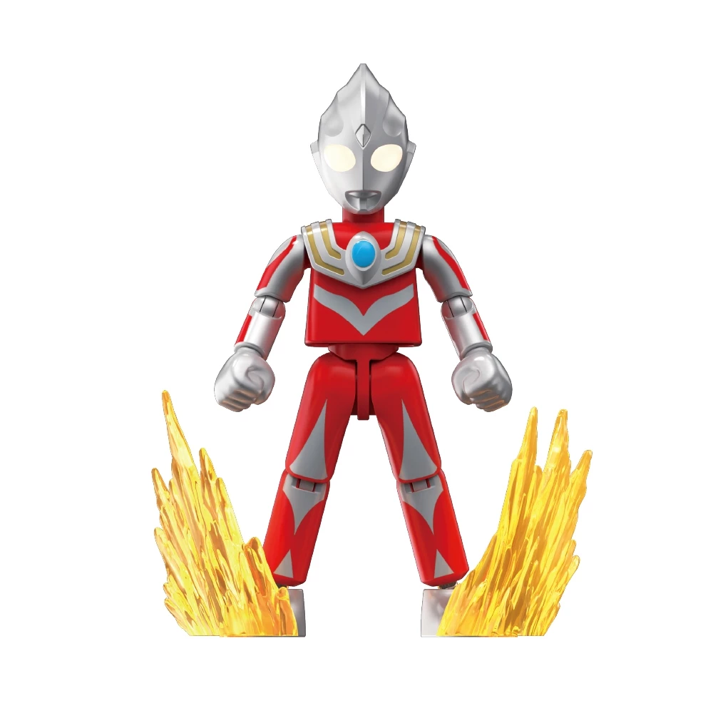 超人力霸王 - 可動積木公仔閃耀版第二彈_1中盒(6入)