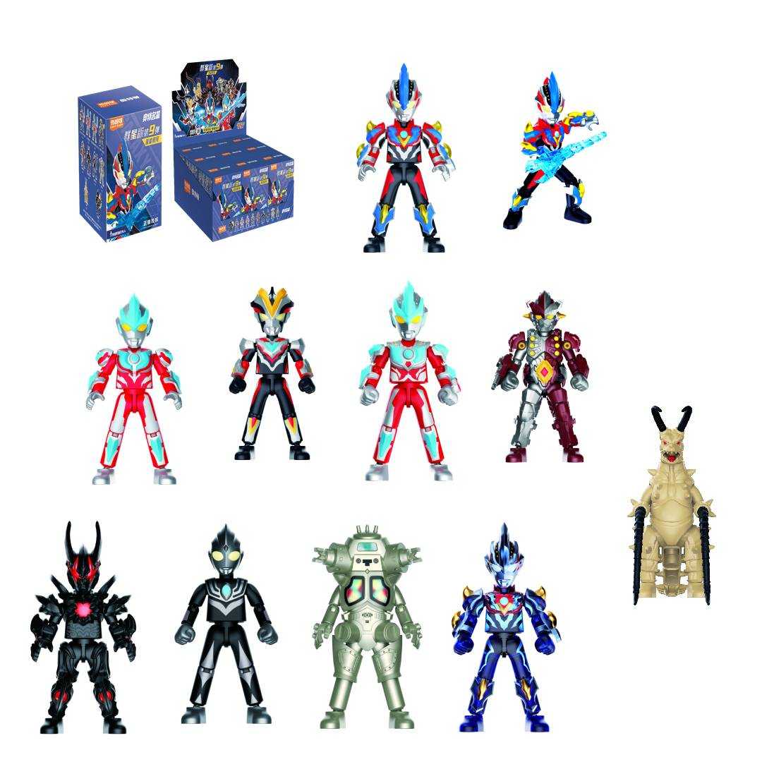 超人力霸王 - 可動積木公仔群星版第九彈_1中盒(9入)