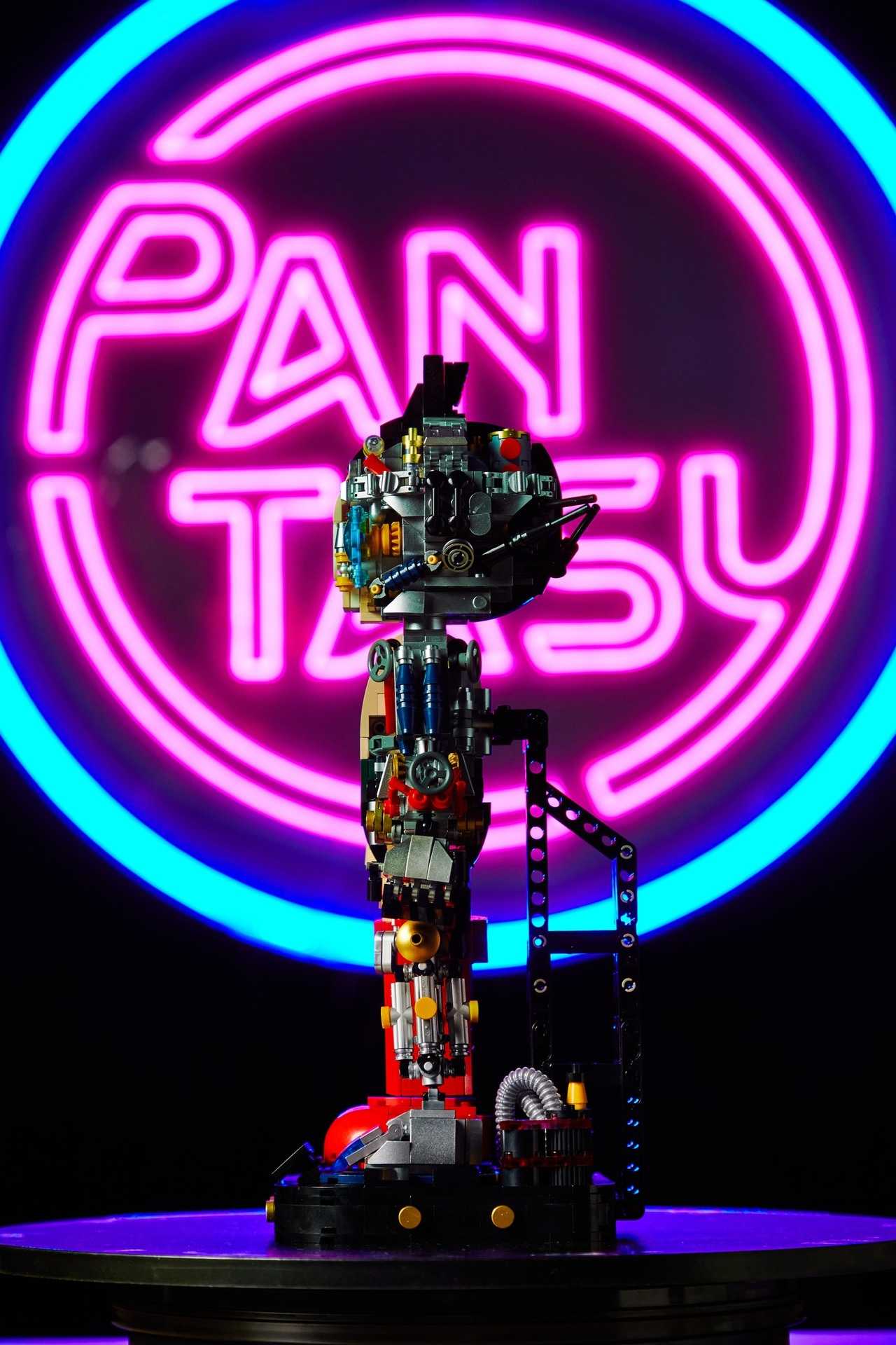 拚奇 原子小金剛 機械半剖 七十周年紀念版 收藏積木