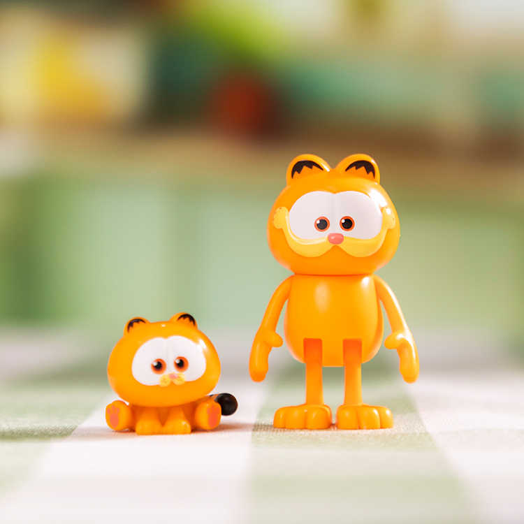 拼奇 加菲貓 巨能裝冰箱 收藏積木