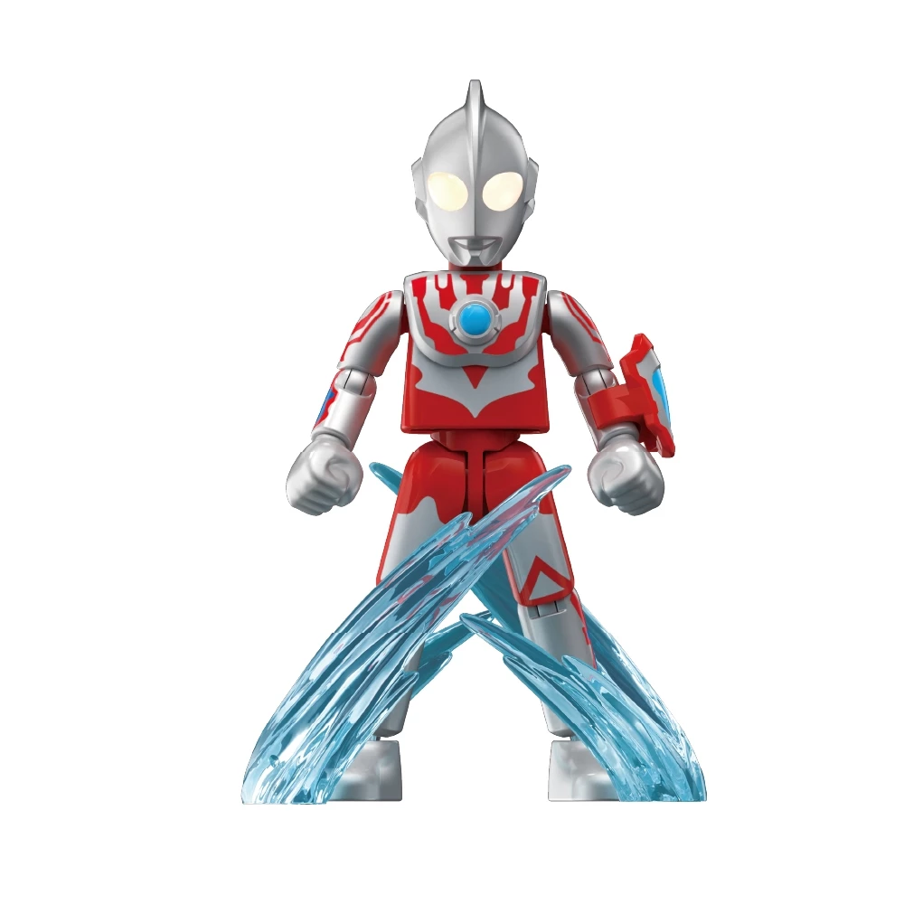 超人力霸王 - 可動積木公仔閃耀版第二彈_1中盒(6入)