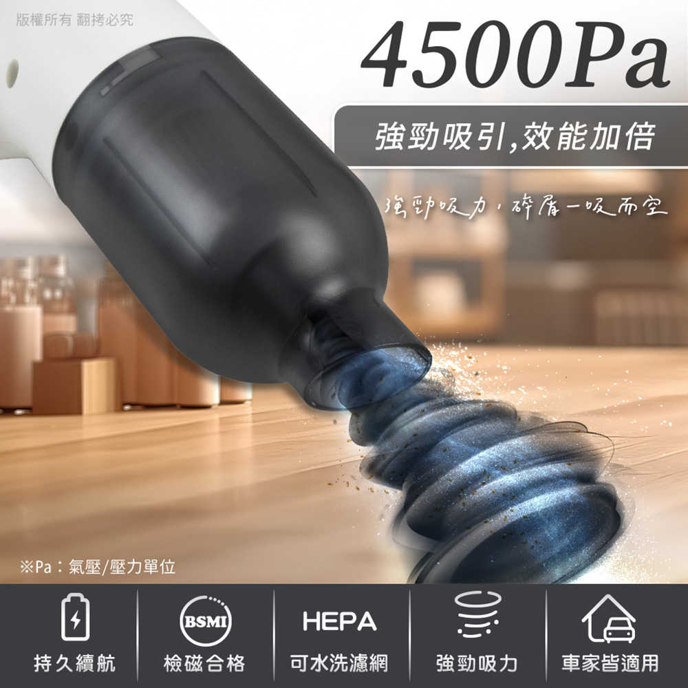 aibo 迷你輕量 手持無線吸塵器