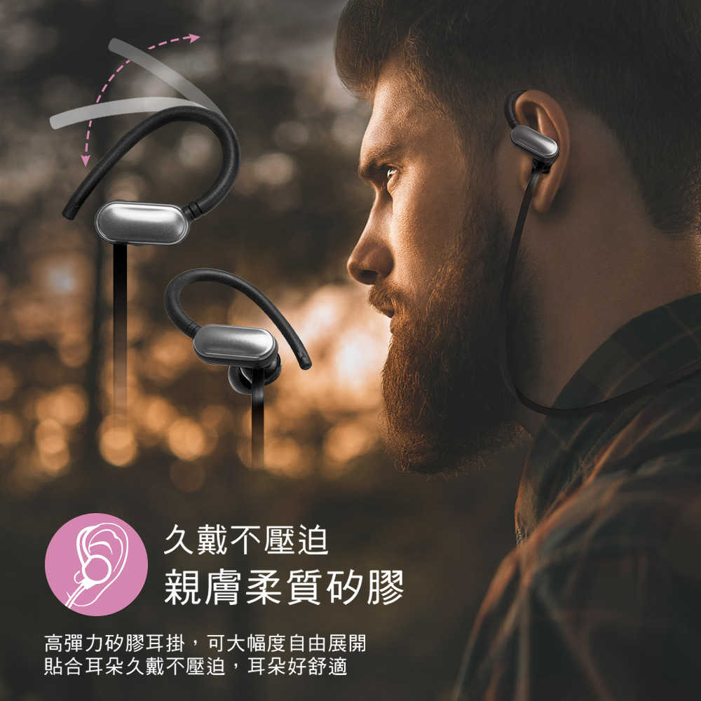 aibo BTM2 耳掛/耳塞式 藍牙5.0運動耳機麥克風