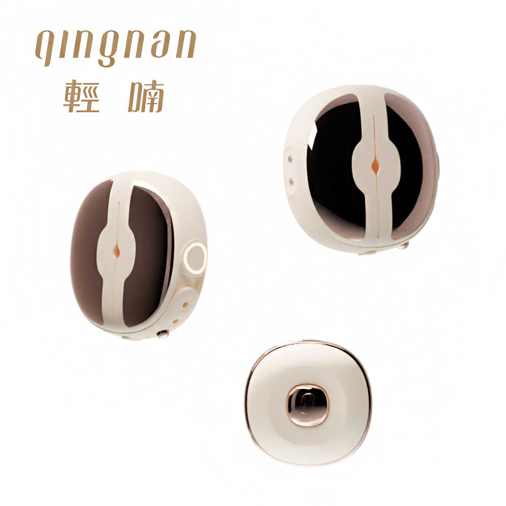 輕喃 qingnan #3 遙控震動乳夾按摩器(淡奶茶)