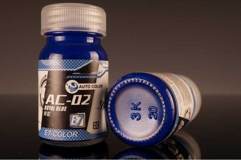 【玩咖玩具】E7-COLOR (AC-02) 寶藍 20ml 模型漆、底漆、金屬漆