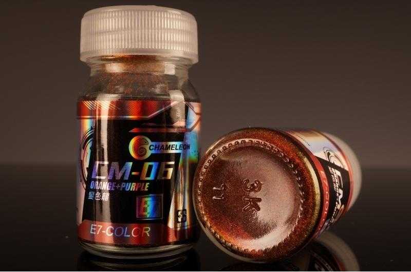 【玩咖玩具】E7-COLOR (CM-06) 變色龍 橙/紫 20ml 模型漆、底漆、金屬漆