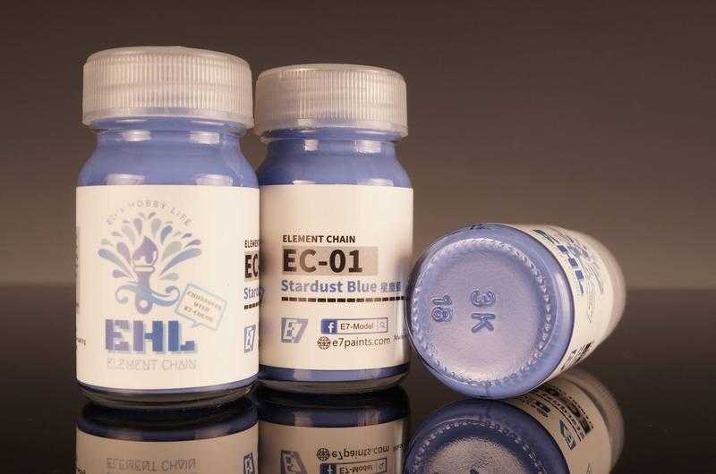 【玩咖玩具】E7-COLOR (EC-01) 星塵藍 20ml 模型漆、底漆、金屬漆
