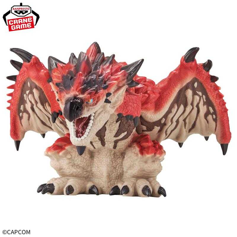 【玩咖玩具】不挑盒況 BANPRESTO 魔物獵人 鎮座獸 激鬥 雄火龍 利奧雷烏斯 現貨