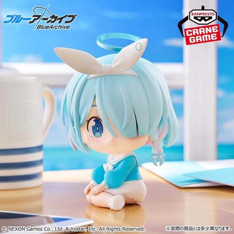 【玩咖玩具】不挑盒況 BANPRESTO 蔚藍檔案 Blue Archive 彩奈 Q版 坐姿公仔 現貨