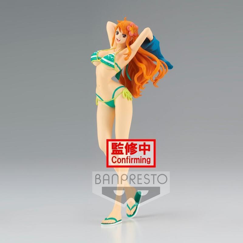 BANPRESTO 航海王 GRANDLINE GIRLS假期 娜美 綠色