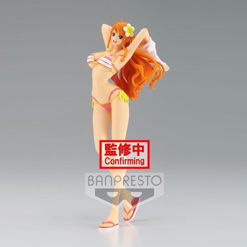 BANPRESTO 航海王 GRANDLINE GIRLS假期 娜美 粉紅色