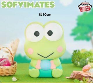 【玩咖玩具】不挑盒況 BANPRESTO 三麗鷗 SOFVIMATES 大眼蛙 軟膠公仔 現貨