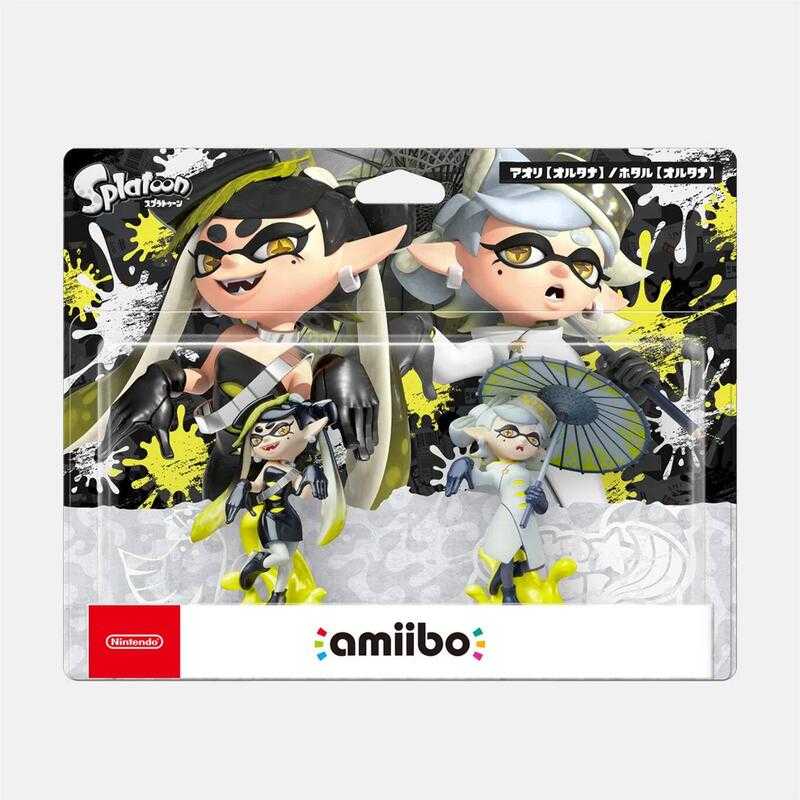 電玩遊戲王☆新品現貨 Switch amiibo人偶玩具 小擬&小螢-Alternative 斯普拉遁系列 麻辣魷物幻界