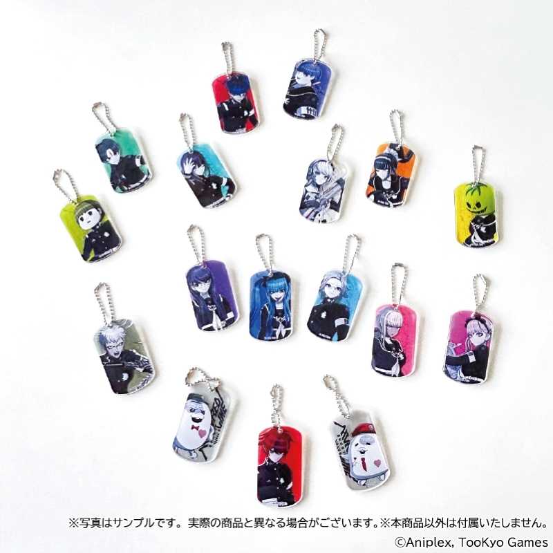 ☆電玩遊戲王☆新品現貨 百日戰記-最終防衛學園 壓克力鑰匙圈 17款 分售