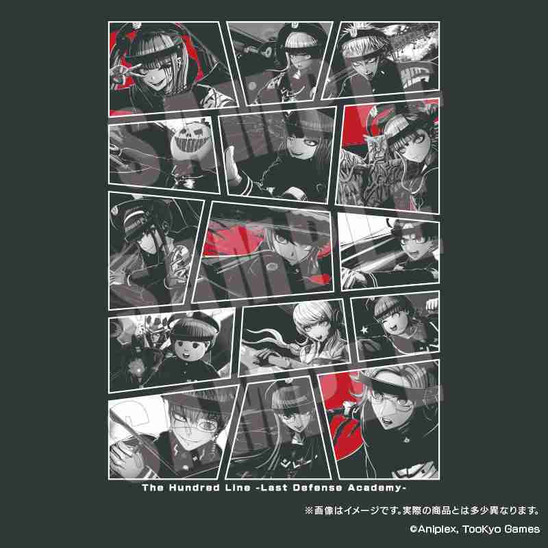 ☆電玩遊戲王☆新品現貨 百日戰記-最終防衛學園「必殺我驅力」T-shirt