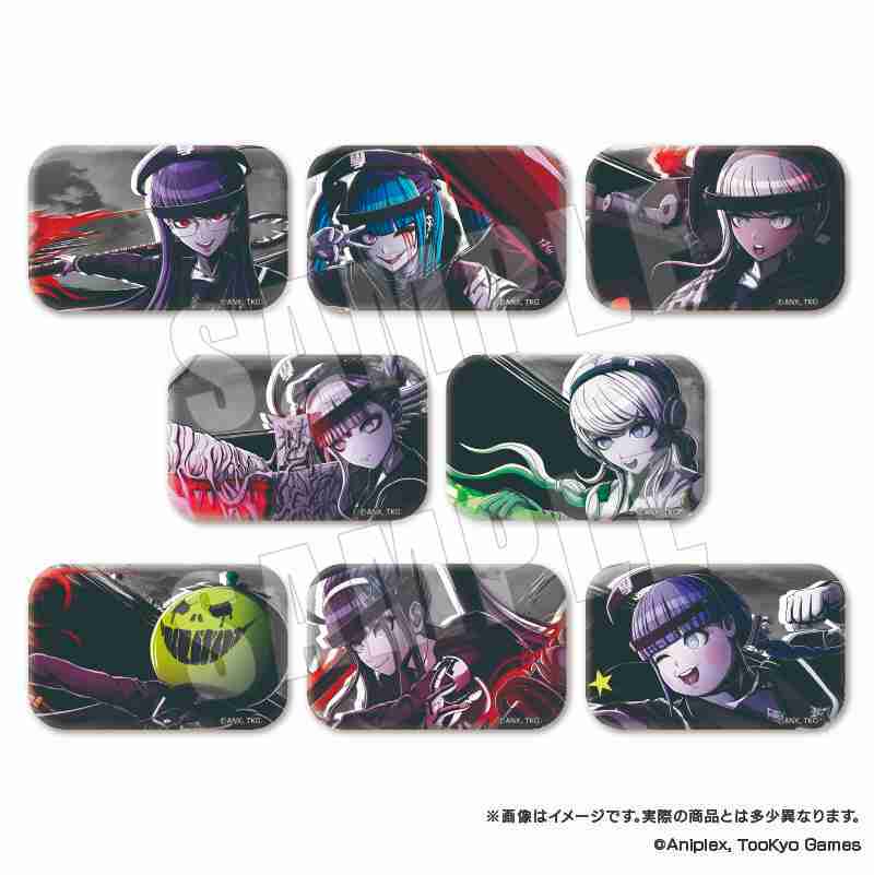 ☆電玩遊戲王☆新品現貨 百日戰記-最終防衛學園「必殺我驅力」方形徽章收藏系列 Vol.2 (盲盒BOX-8入)