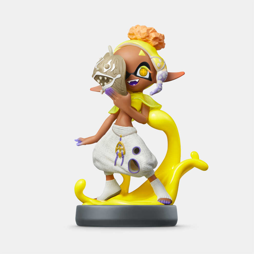 電玩遊戲王☆新品現貨 Switch amiibo人偶玩具 魚漿幫三人組 鰻魚/鯊魚/鬼蝠魟 斯普拉遁系列