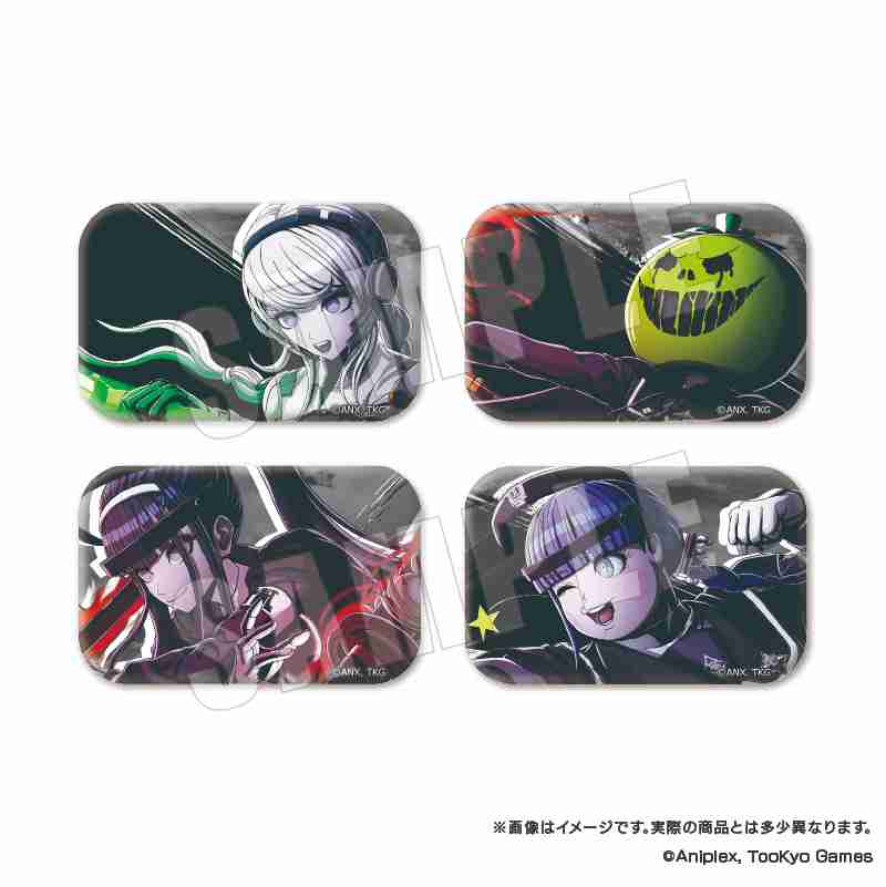 ☆電玩遊戲王☆新品現貨 百日戰記-最終防衛學園「必殺我驅力」方形徽章收藏系列 Vol.2 (盲盒BOX-8入)