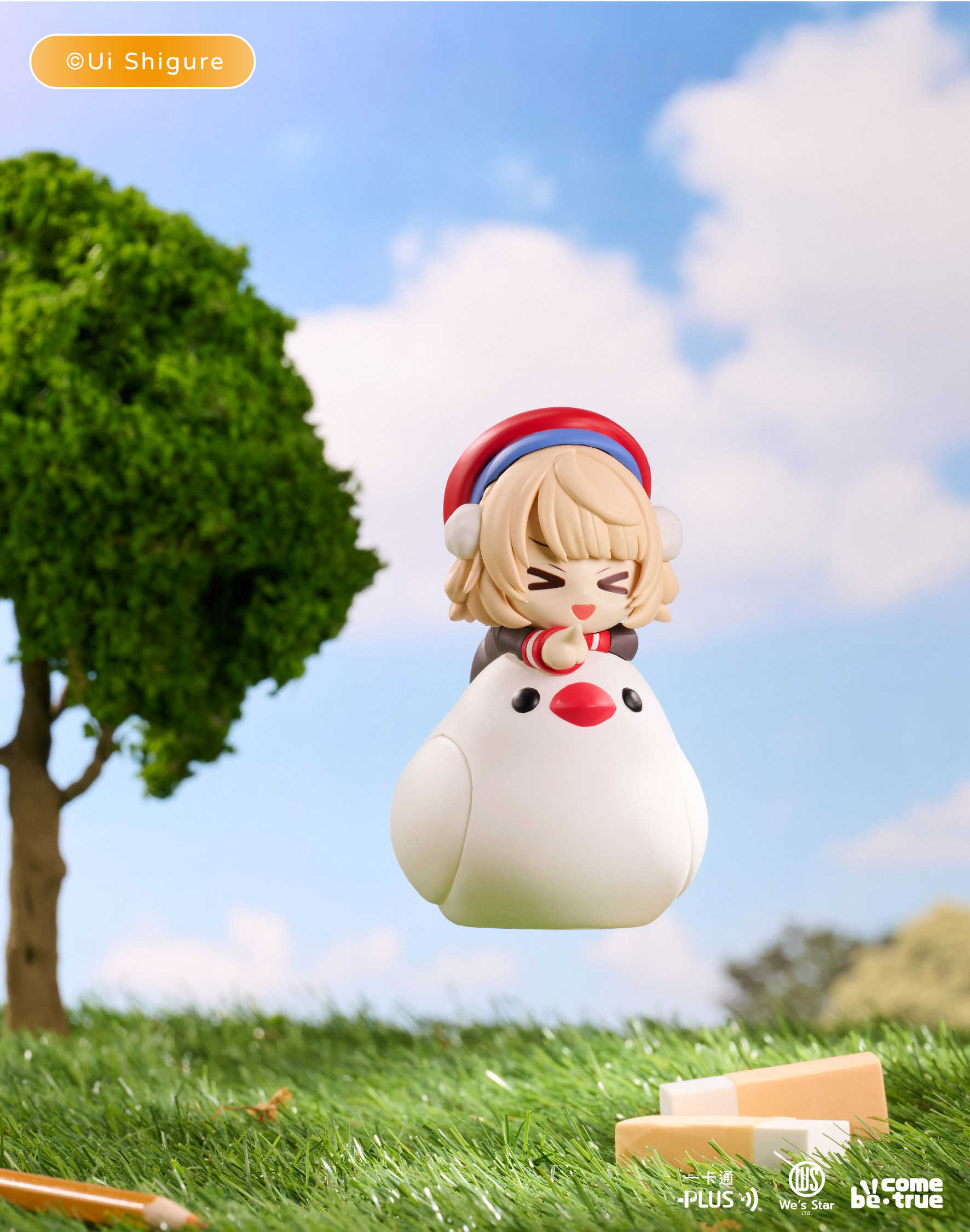 【噗噗屋】預購10-12月 時雨羽衣 立體造型一卡通 しぐれうい 羽衣媽媽