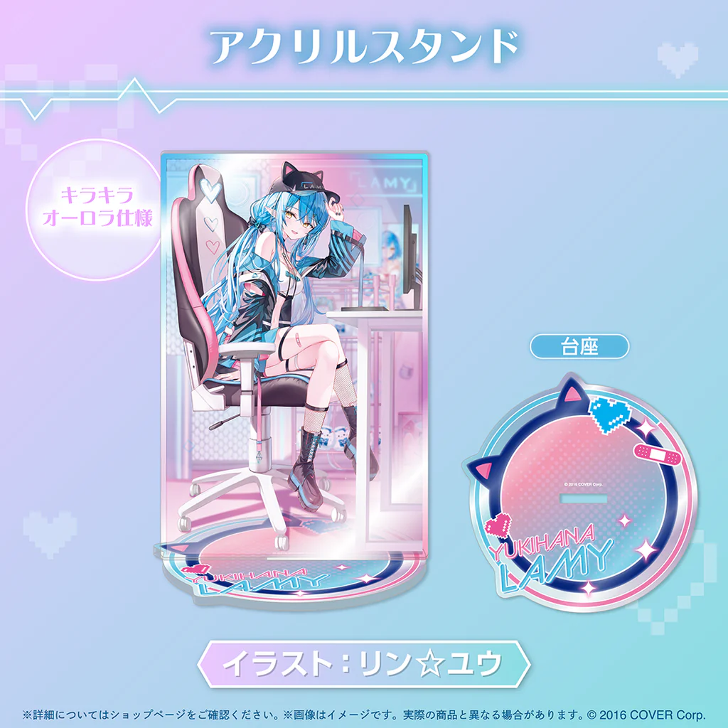 【噗噗屋】日空預購10月 Hololive(親簽) 雪花ラミィ サイバー衣装記念 雪花菈米 Lamy