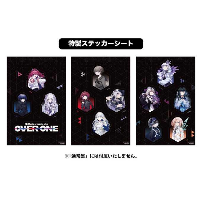 【噗噗屋】日空預購09月 RK Music presents Live「OVER ONE」 演唱會藍光