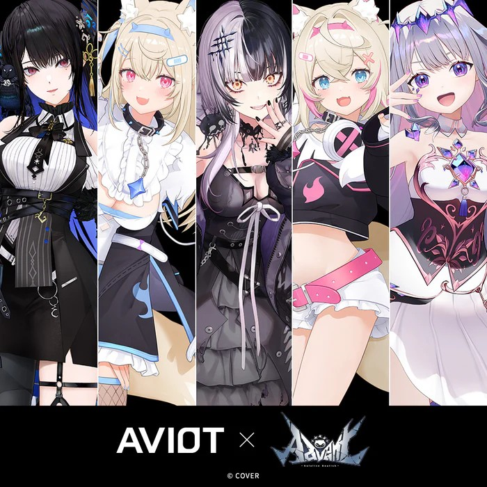 【噗噗屋】日空預購11月 Hololive x AVIOT Advent 耳機 TE-V1R 古石 fuwamoco