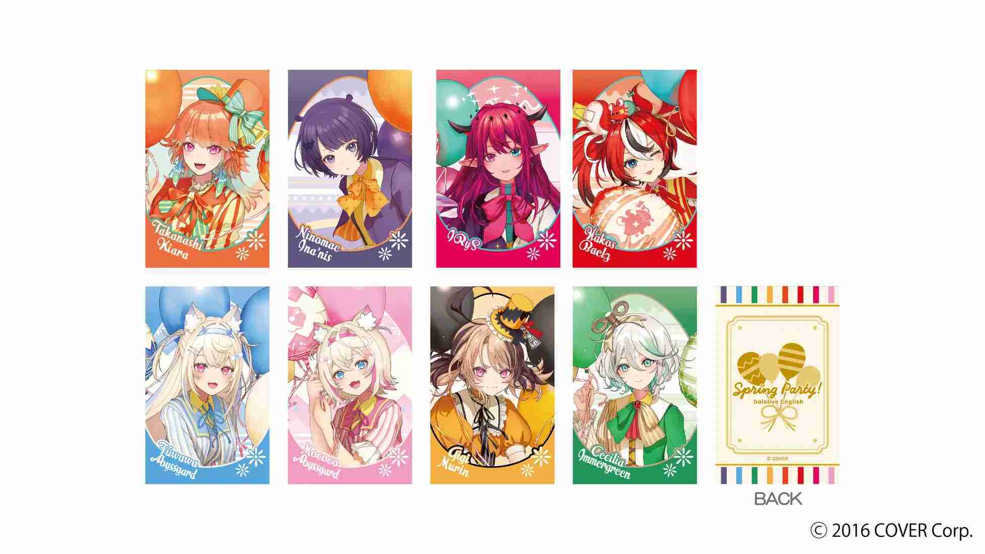 【噗噗屋】日空預購3月 Hololive Seasonal Days 復活節 irys bae fuwamoco ina