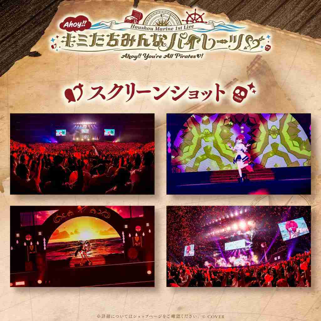 【噗噗屋】日空預購12月 Hololive 宝鐘マリン Ahoy!! キミたちみんなパイレーツ♡ 寶鐘瑪琳 演唱會藍光