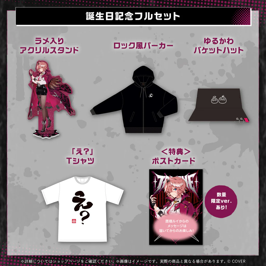 【噗噗屋】日空預購12月 Hololive 鷹嶺ルイ 誕生日記念2025(附特典) 鷹嶺琉依 Lui