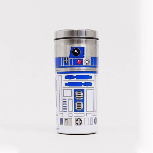 【Paladone UK】 星際大戰 STAR WARS  R2D2機器人旅行不鏽鋼 隨身咖啡杯/冷熱飲杯