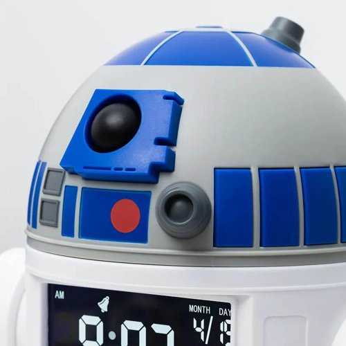 【Paladone UK】星際大戰 STAR WARS R2D2機器人造型 LED鬧鐘