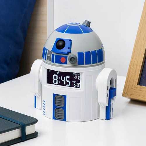 【Paladone UK】星際大戰 STAR WARS R2D2機器人造型 LED鬧鐘