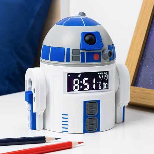 【Paladone UK】星際大戰 STAR WARS R2D2機器人造型 LED鬧鐘