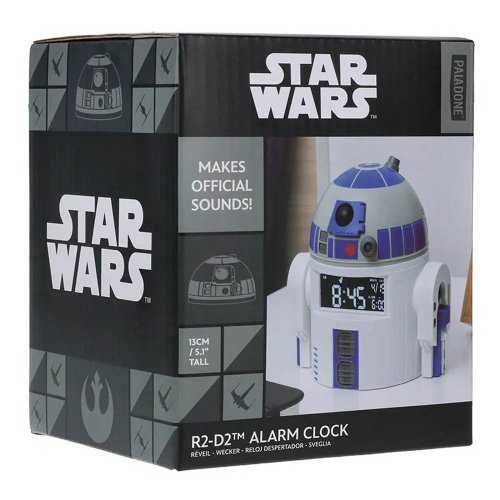 【Paladone UK】星際大戰 STAR WARS R2D2機器人造型 LED鬧鐘