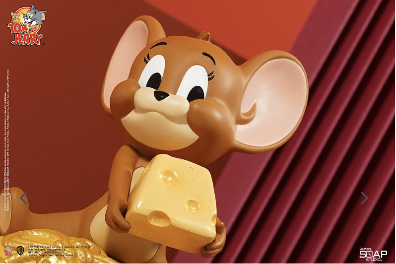 野獸國 湯姆貓與傑利鼠 傑利鼠御守 招財進寶款