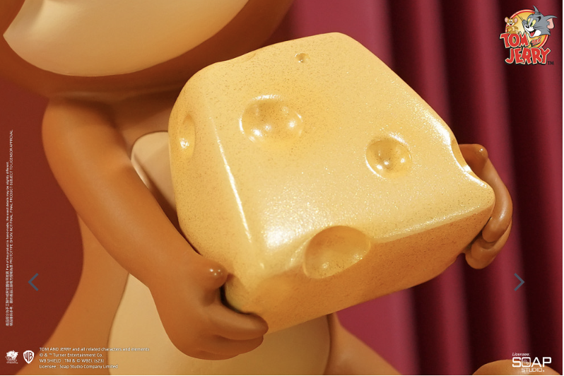 野獸國 湯姆貓與傑利鼠 傑利鼠御守 招財進寶款