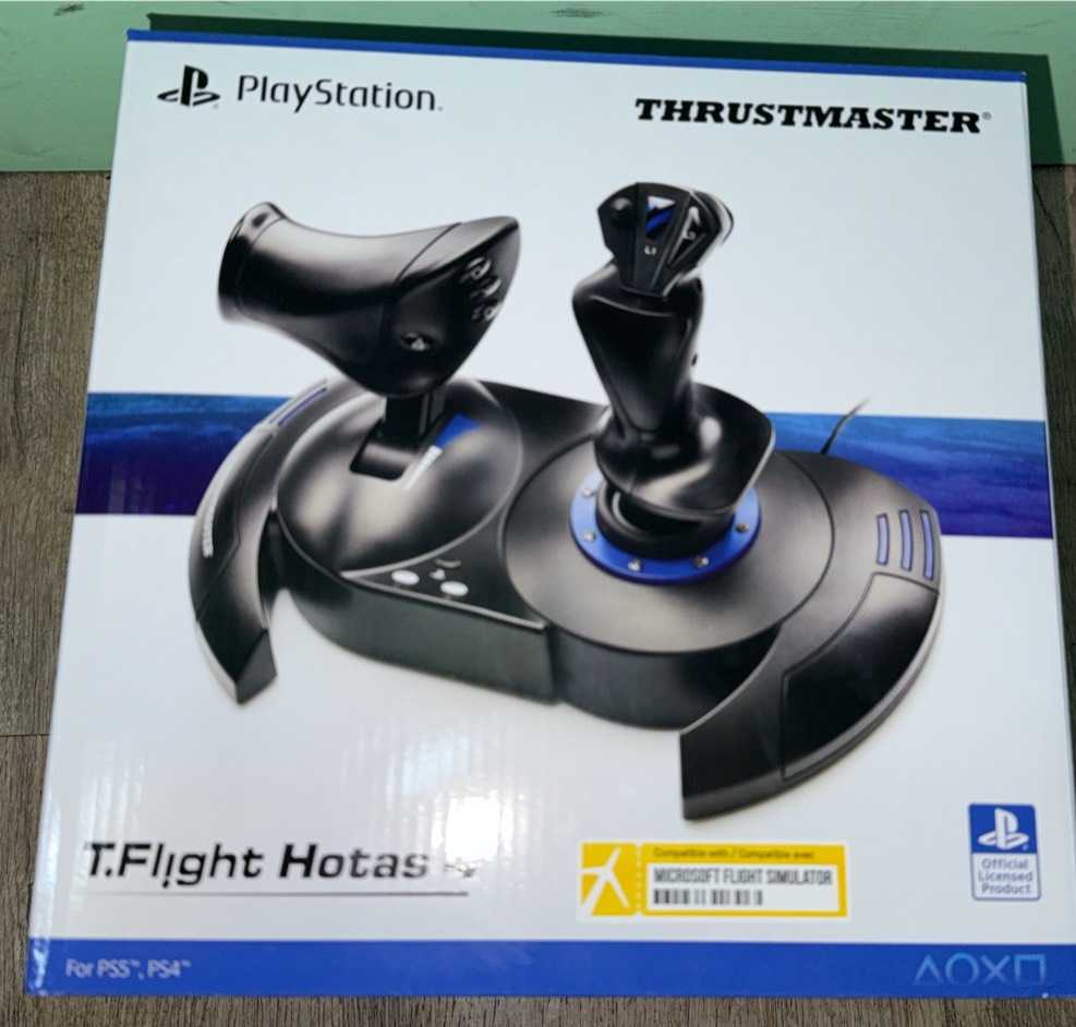 【譜蕾兒電玩】（全新）PS5 THRUSMASTER T.Flight Hotas 飛行模擬器 飛行搖桿 飛行手把