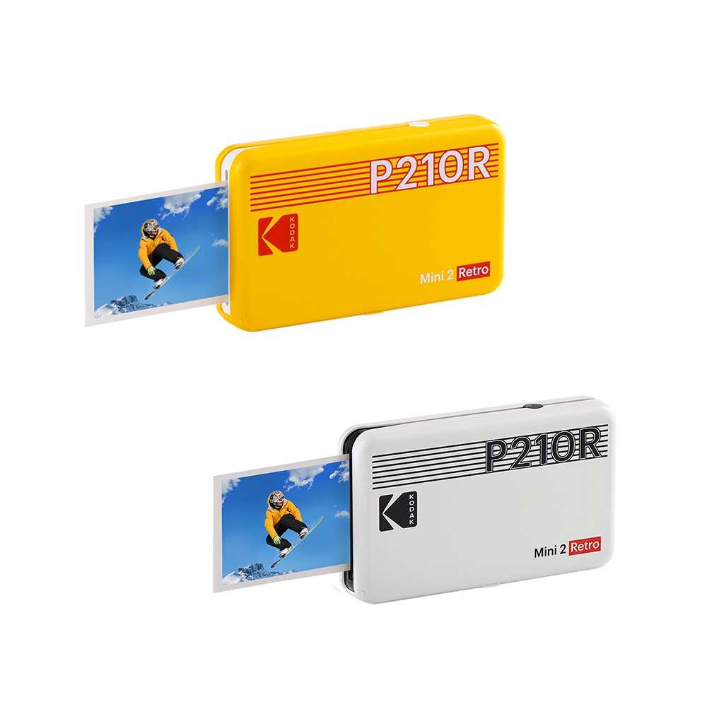 【Kodak 柯達】P210R 即可印口袋相印機 黃白兩色任選