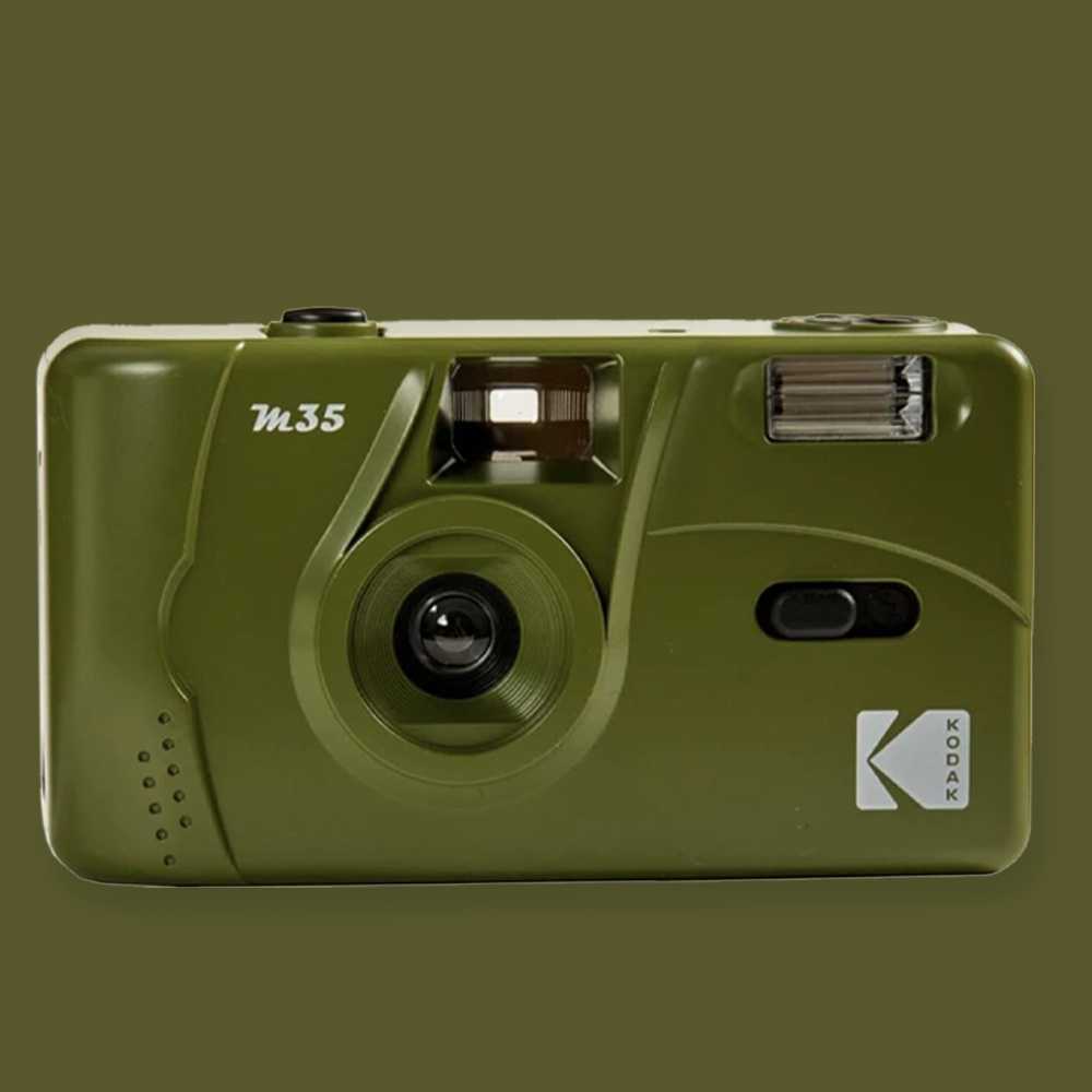 【Kodak 柯達】底片相機 M35 Olive Green 橄欖綠