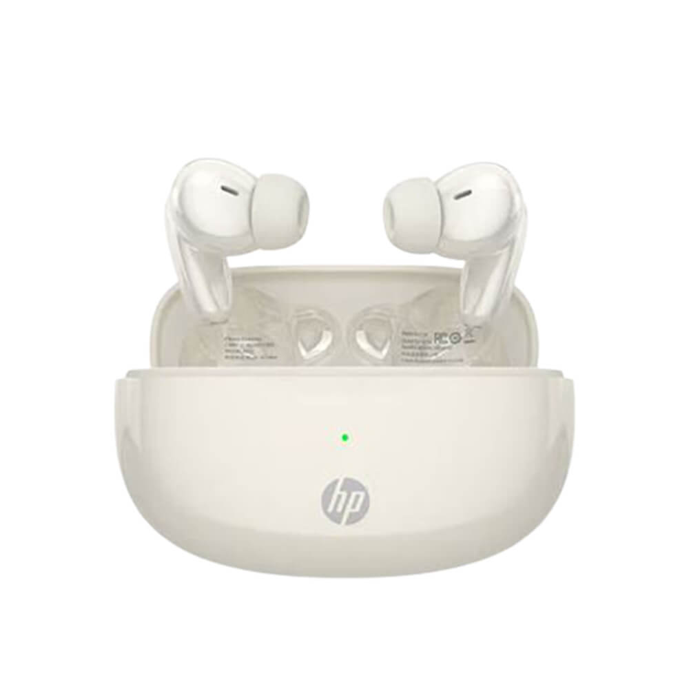 HP 惠普 H10I 真無線防水藍牙耳機 - 奶油色