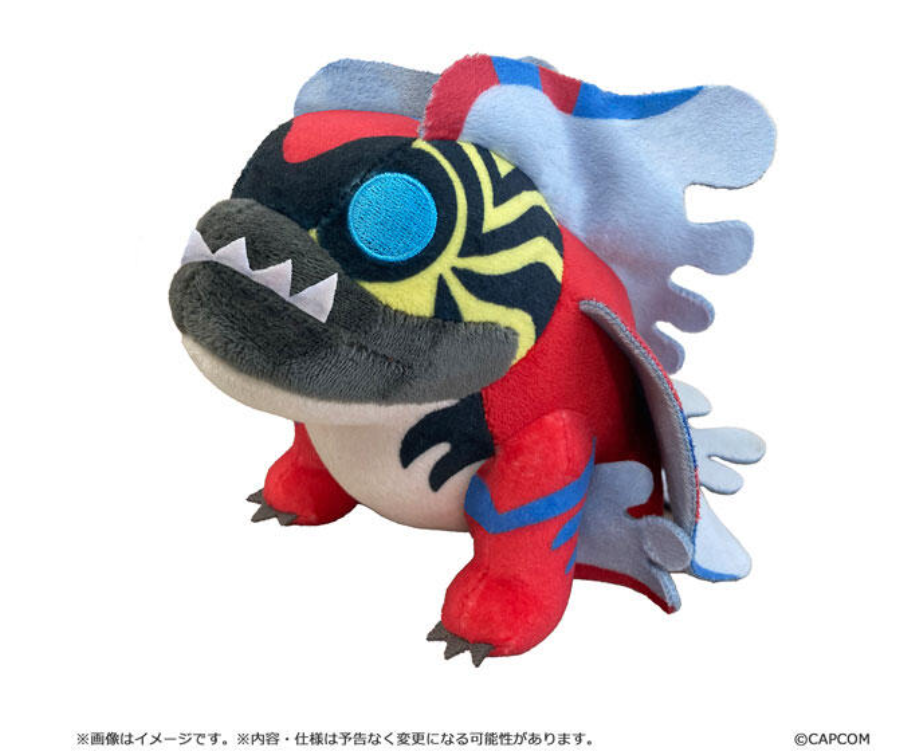 員林卡通⭐️【預購25年11月】CAPCOM 魔物獵人 Q版魔物布偶 娃娃 波衣龍 巴巴波衣 0605