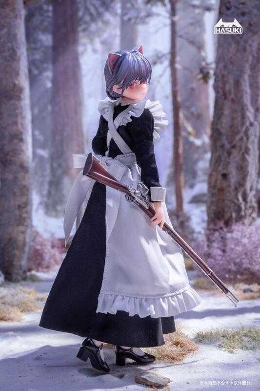 員林卡通⭐️【預購第四季】HASUKI 神貓跳動 PA010 1/12 可動 火槍手 菲奇子 女僕 0220